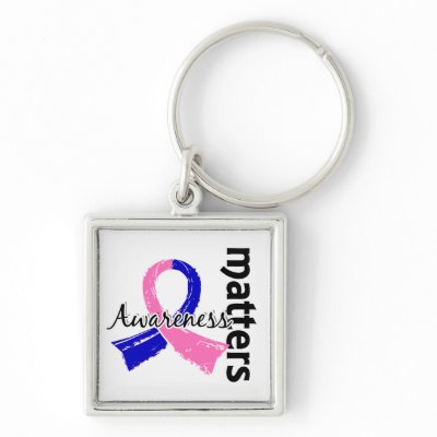 Awareness Matters 7 SIDS Key Chain by awarenessgifts