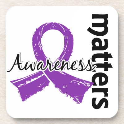 Awareness Matters 7 Sjogren's Syndrome Drink Coaster by awarenessgifts