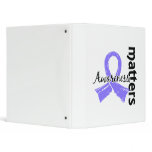 Awareness Matters 7 Stomach Cancer Vinyl Binders