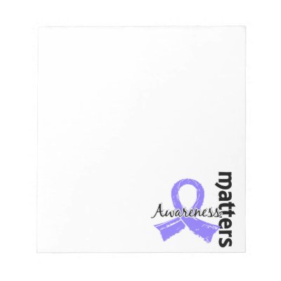 Awareness Matters 7 Stomach Cancer Notepads by awarenessgifts