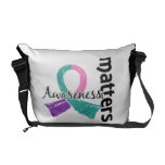 Awareness Matters 7 Thyroid Cancer Messenger Bags