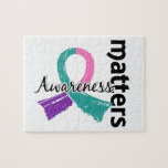 Awareness Matters 7 Thyroid Cancer Jigsaw Puzzle