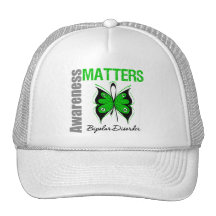 Awareness Matters Butterfly Bipolar Disorder Hats