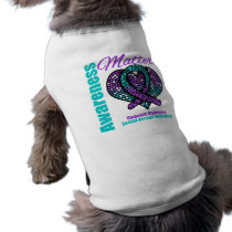 Awareness Matters Domestic Violence Dog T Shirt