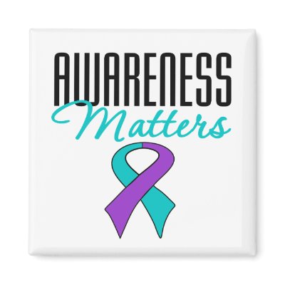 Awareness Matters Domestic Violence Sexual Assault Refrigerator Magnet by giftsforawareness