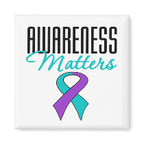 Awareness Matters Domestic Violence Sexual Assault Refrigerator Magnet