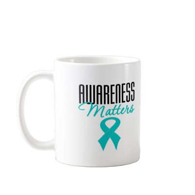 Awareness Matters PCOS Coffee Mugs by giftsforawareness