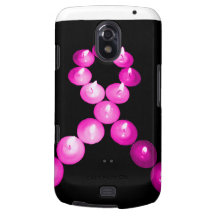 Awareness Ribbon Pink Candles Samsung Galaxy Nexus Covers