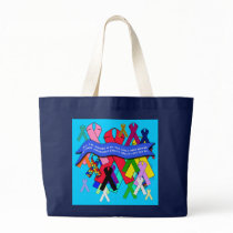 Awareness Ribbons for Universal Health Care bags by Scarebaby Awareness Ribbons for Universal Health Care bags