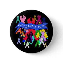 Awareness Ribbons for Universal Health Care buttons by Scarebaby Awareness Ribbons for Universal Health Care buttons