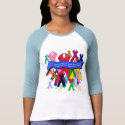 Awareness Ribbons for Universal Health Care t-shirts by Scarebaby Awareness Ribbons for Universal Health Care t-shirts