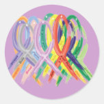 Awareness Round Sticker