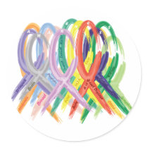 Awareness stickers