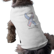 AwarenessRibbonA.125150430_std, Diabetic Dog Dog Clothes