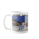 Away in a bike shop mugs