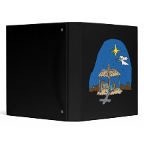 Away In A Manger Vinyl Binder