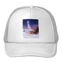 Away In a Manger Cap Hats