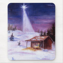 Away In a Manger Mousepad