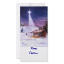 Away In a Manger Photocard