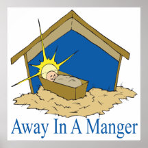 Away In A Manger Posters