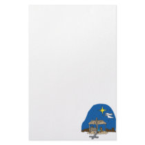 Away In A Manger Stationery Paper