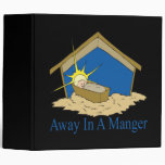 Away In A Manger Vinyl Binder