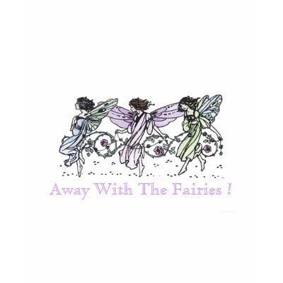 Away With The Fairies ! T-shirts by Bohemian_Spirit