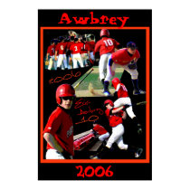 Awbrey Freshman Baseball Poster posters
