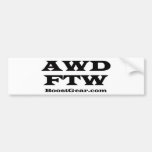 AWD - FTW Bumper Sticker