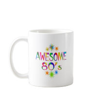 Awesome 80s coffee mugs