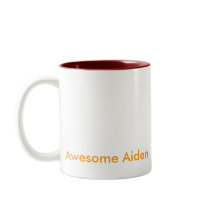 Awesome Aiden Coffee Mugs
