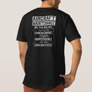 aircraft maintenance t shirt