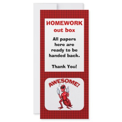 Awesome Ant Custom Rack Cards by TeacherTools