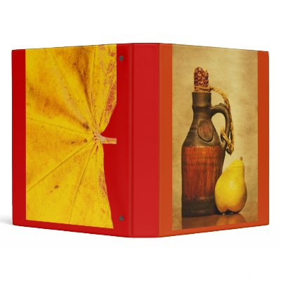 Awesome Autumn Vinyl Binders by trendhuntress