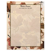 Awesome Autumn Leaves letterhead by windyone Awesome Autumn Leaves letterhead