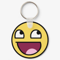 awesome /b/ smiley face keychains by strk3 awesome /b/ smiley face keychains