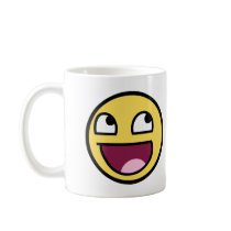 awesome /b/ smiley face coffee mugs