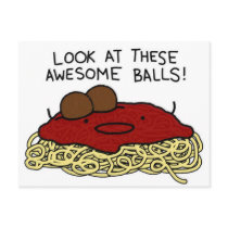 Awesome Balls postcards by markthaler Awesome Balls postcards