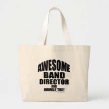 Awesome Band Director Tote Bags