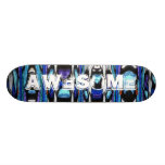 Awesome Blue Angel Skate Board Deck