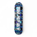 Awesome Blue Angel Skate Board Deck