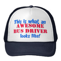 Awesome Bus Driver hats