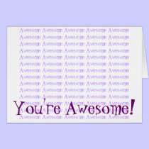 Awesome cards