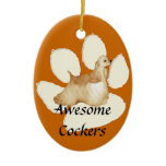 Awesome Cockers Ornament