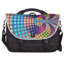 Awesome Colorful Fractal Laptop Computer Bag