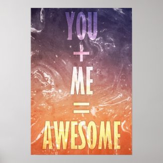 Awesome Couple print