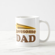 Awesome Dad Fathers Day Gift Coffee Mugs