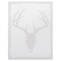 AWESOME DEER SKULL LETTERHEAD
