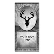 AWESOME DEER SKULL CUSTOMIZED PHOTO CARD