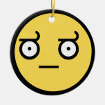 Awesome Disapproval Face Christmas Tree Ornaments